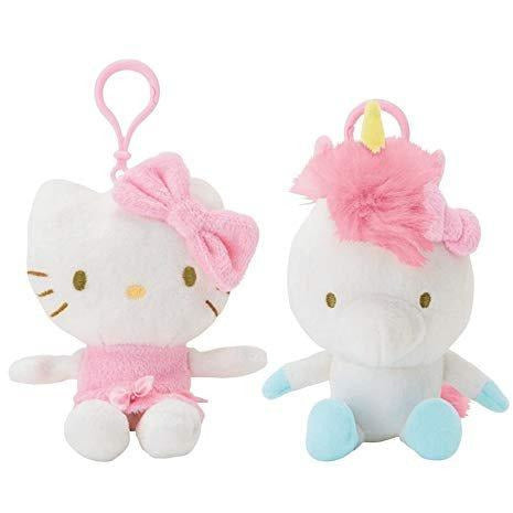 Hello Kitty Reversible Mascot Clip On - Unicorn