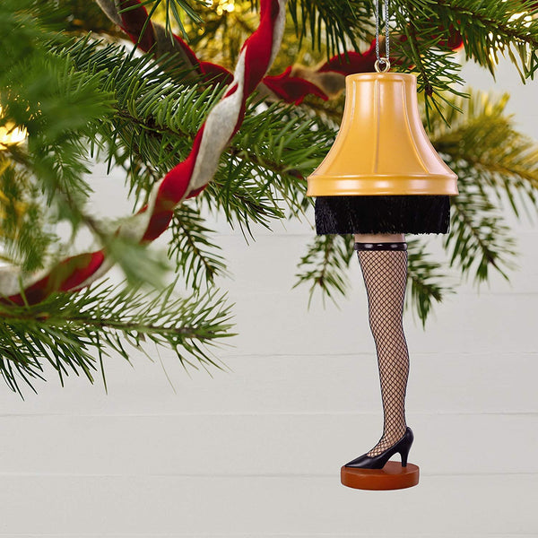 Hallmark Keepsake Christmas Ornament 2018 Year Dated, A Christmas Story Leg Lamp