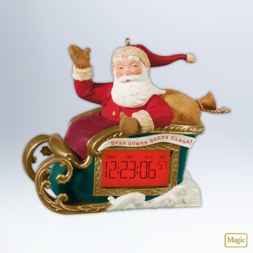 QXG4004 Countdown to Christmas 2012 Hallmark Keepsake Magic Ornament