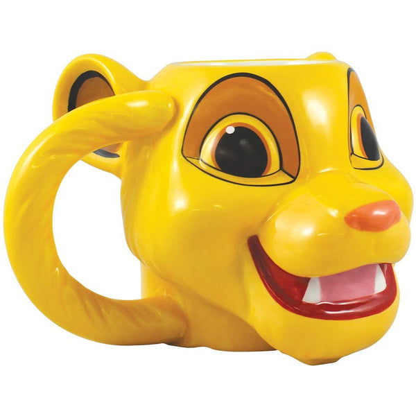 Vandor Disney The Lion King Simba Sculpted Ceramic Mug #86201