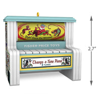 Hallmark Keepsake Christmas Ornament 2018 Year Dated Fisher Price: Change a Tune Piano Magic