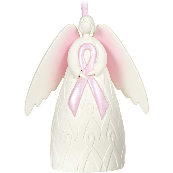 Hallmark Keepsake Christmas Ornament 2020, Angel of Harmony Breast Cancer Pink Ribbon Benefiting Susan G. Komen