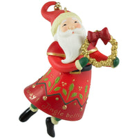 Hallmark 2016 Christmas Ornaments Jingle All The Way Santa