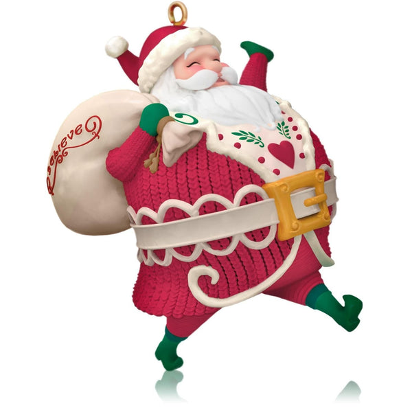 Santa's On His Way - 2014 Hallmark Keepsake Ornament