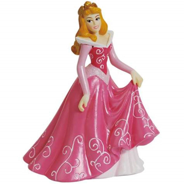 Disney Sleeping Beauty Mini Figurine in Decorative Pink Ball Gown