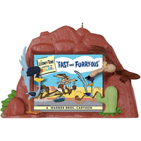 Hallmark Keepsake Christmas Ornament 2020, Looney Tunes Road Runner and Wile E. Coyote Fast and Furry-ous