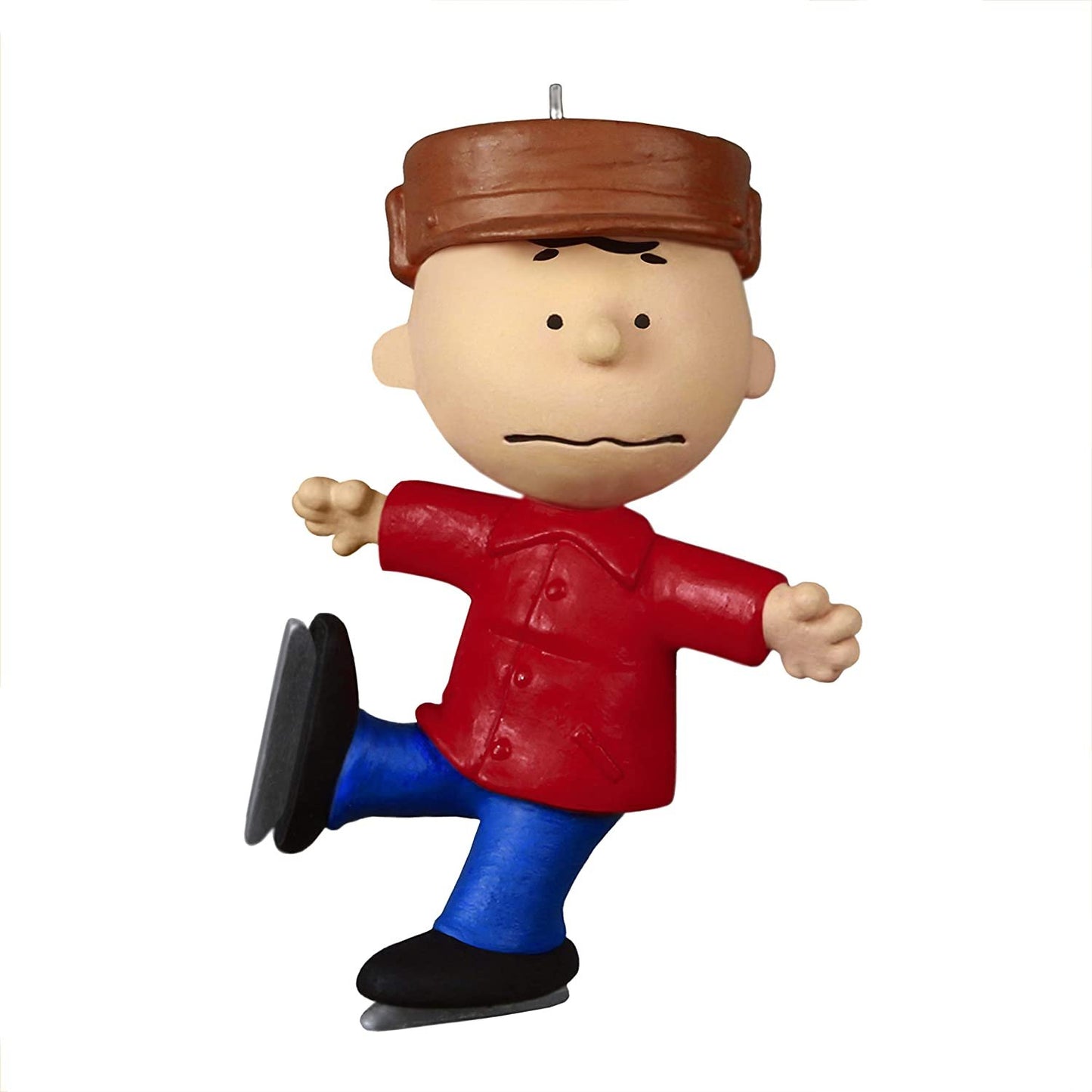 Hallmark Keepsake Christmas Ornament 2020, Mini The Peanuts Gang Charlie Brown Skating, 1.15"