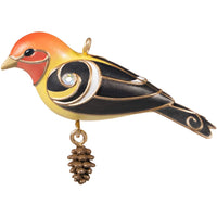 Hallmark Keepsake Christmas Ornament 2020, Mini Western Tanager Bird, 1.09"
