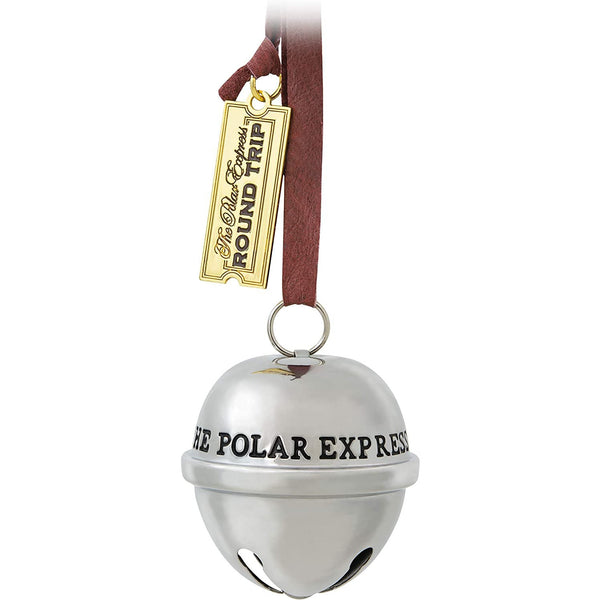 Hallmark Keepsake Christmas Ornament 2020 Year-Dated, The Polar Express Santa's Sleigh Bell, Metal
