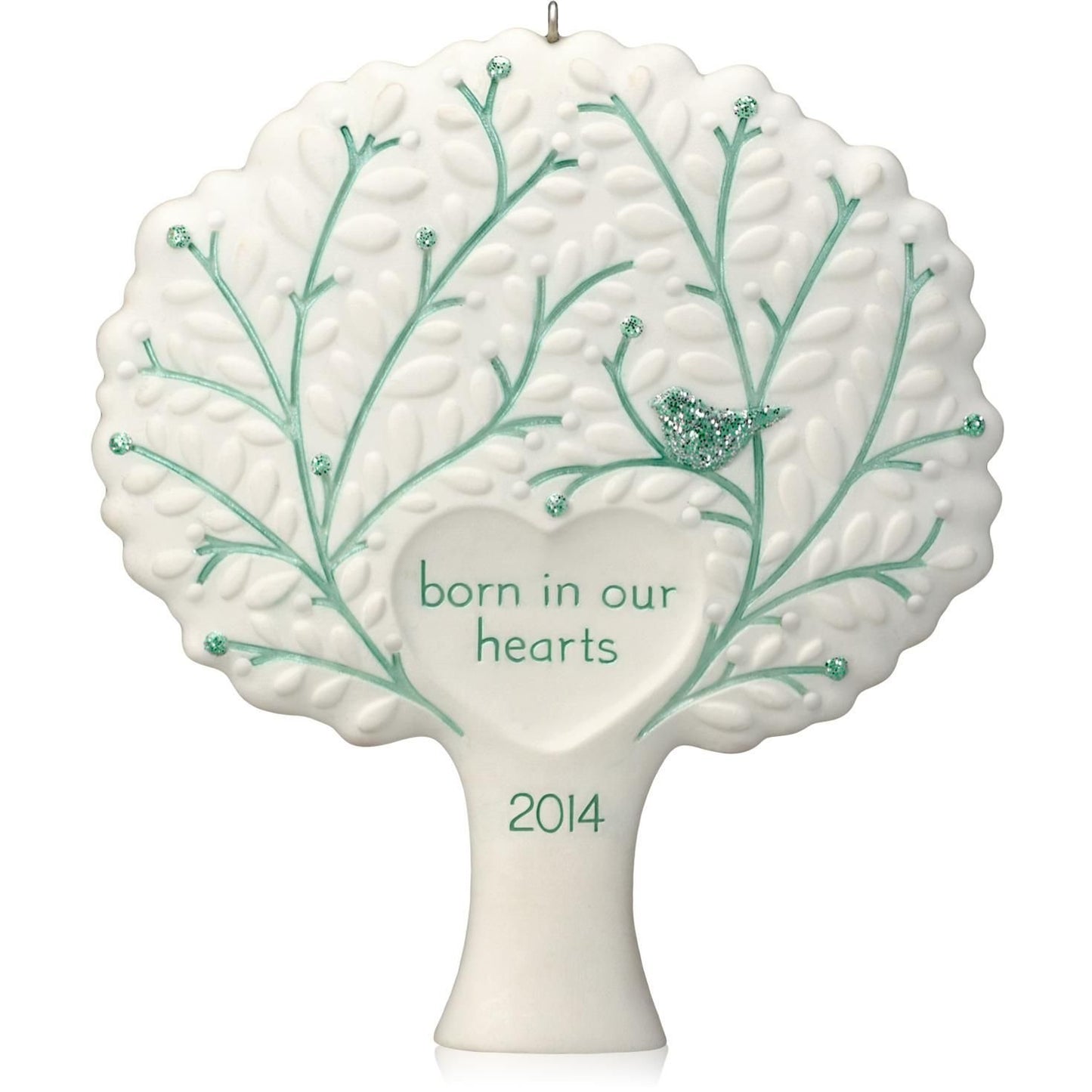 1 X Born In Our Hearts (Adoption) - 2014 Hallmark Keepsake Ornament