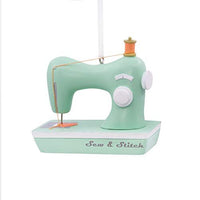 HMK Hallmark Sewing Machine Tree Trimmer Ornament