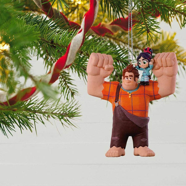 Hallmark Keepsake Christmas Ornament 2018 Year Dated, Disney Breaks The Internet: Wreck 2 Ralph and Vanellope