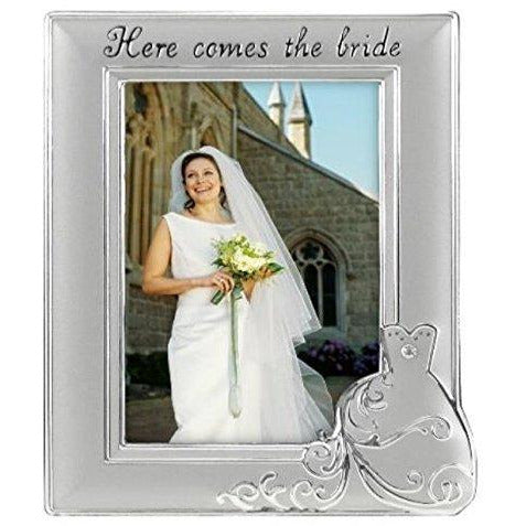 hm Hallmark Collectible Photo Frame (Here Comes The Bride, Metal 4x6)