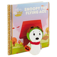 Hallmark itty bittys Snoopy the Flying Ace Stuffed Animal and Snoopy the Flying Ace Storybook Peanuts Set