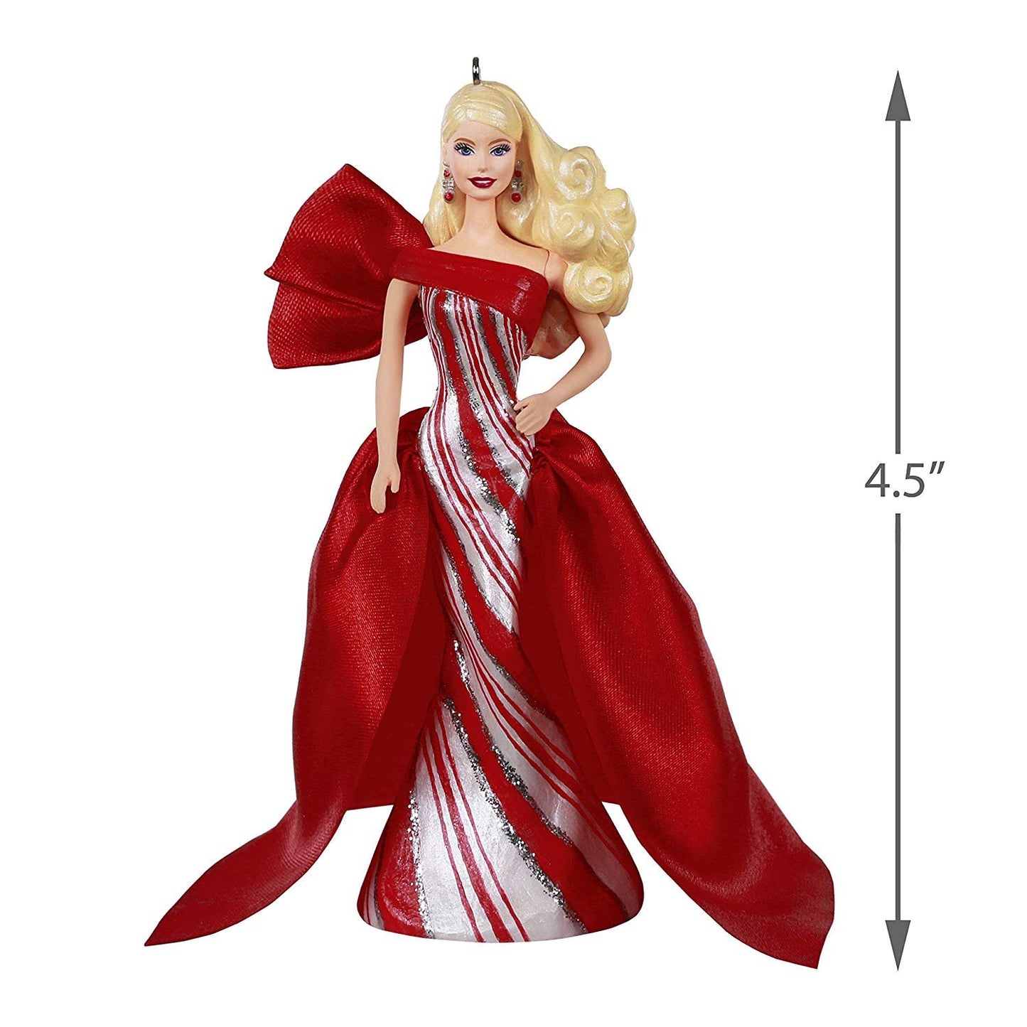 Hallmark Keepsake Christmas 2019 Year Dated Holiday Barbie Doll Ornament,