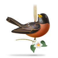 Hallmark Keepsake Christmas Ornament 2018 Year Dated, Beauty of Birds Robin