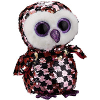 Ty - Beanie Boos - Flippables Checks Owl /toys