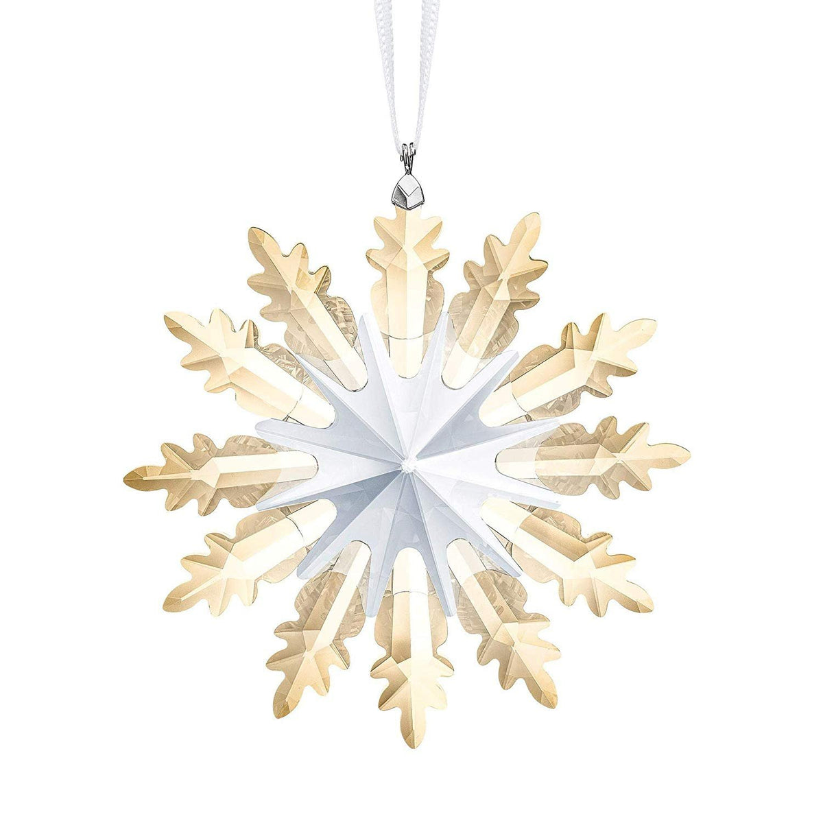 SWAROVSKI Winter Star Ornament Christmas Collectible, Clear