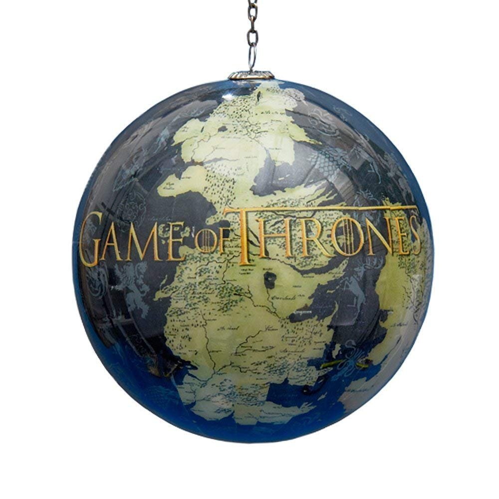 Kurt Adler Game of Thrones Map 3.5" Ball Ornament Standard