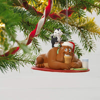 Hallmark Keepsake Christmas Ornament 2019 Year Dated Disney Winnie The Pooh A Hundred Acre Hug Eeyore and Piglet,