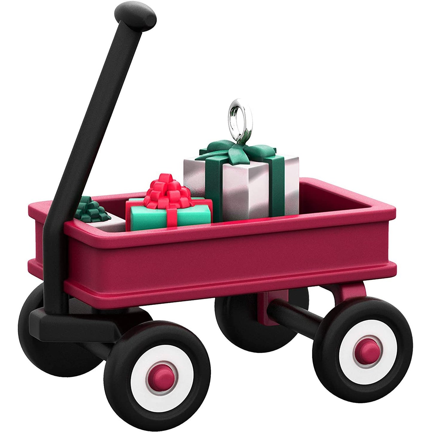 Hallmark Keepsake Christmas Ornament 2020, Mini Wee Red Wagon, 1"