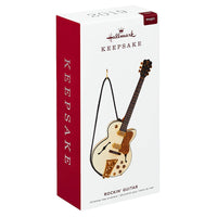 Hallmark Keepsake Rockin' Guitar Musical Ornament (Plays Jingle Bells Song),