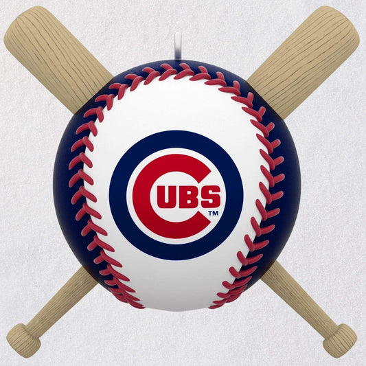MLB Chicago Cubs Take Me Out to The Ball Game Musical Ornament Sports & Activities; City & State