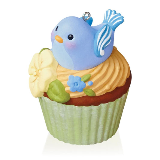 Nest Sweet Nest Keepsake Cupcake Ornament 2016 Hallmark