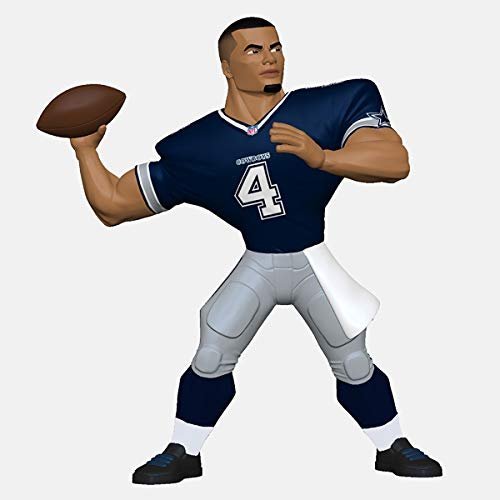 NFL Dak Prescott Dallas Cowboys Figural Ornament