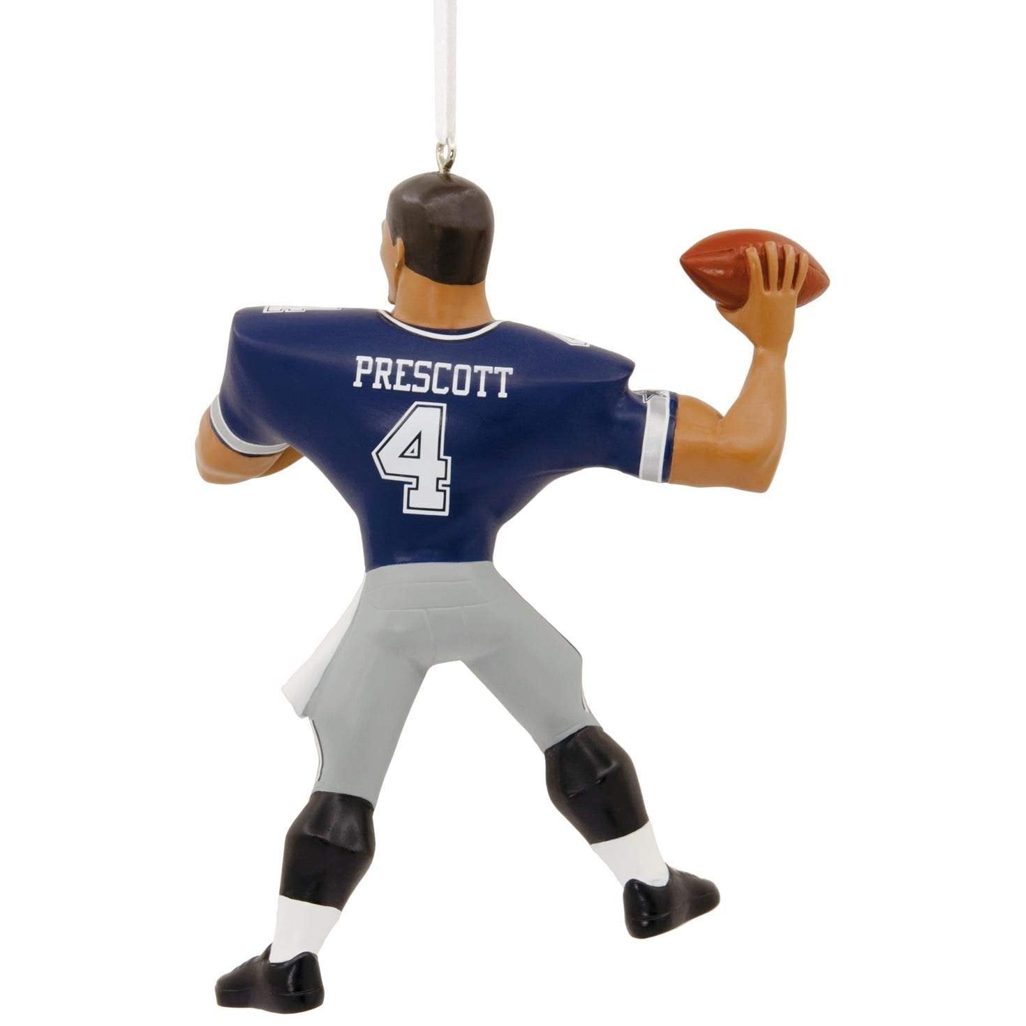 NFL Dak Prescott Dallas Cowboys Figural Ornament