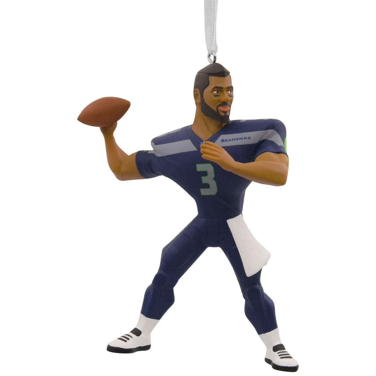 NFL Seattle Seahawks Russell Wilson Ornament