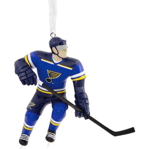 NHL St. Louis Blues Hockey Figural Ornament