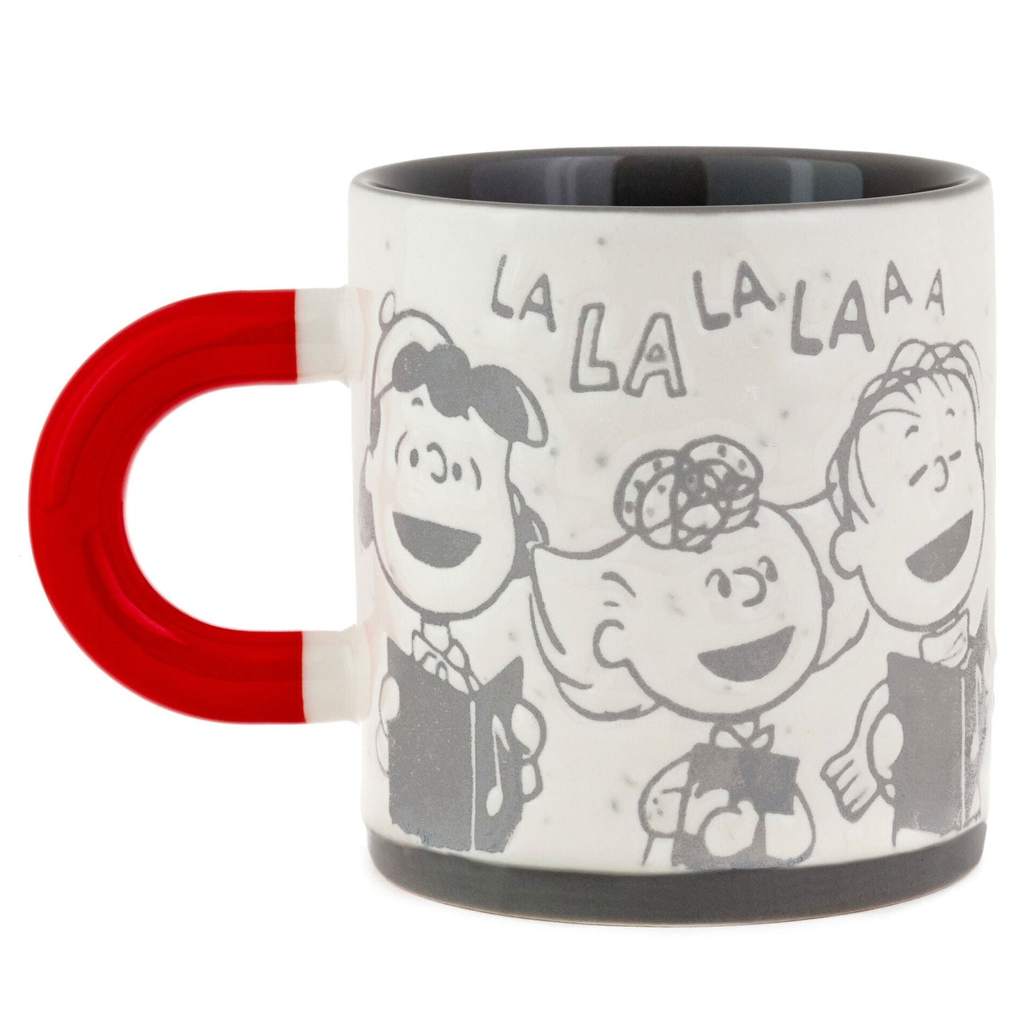 Peanuts® Gang Caroling Speckled Mug, 16 oz.