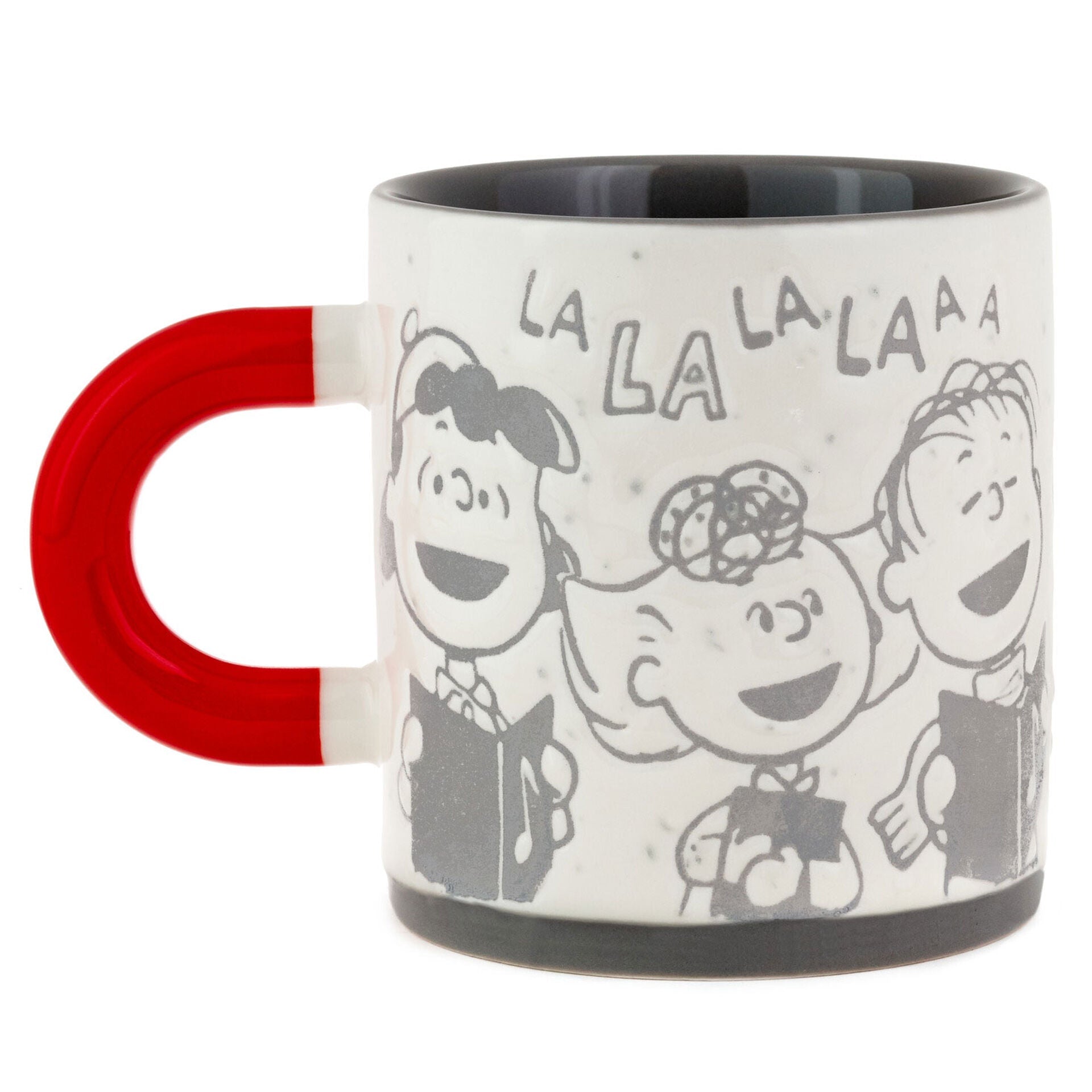 Peanuts® Gang Caroling Speckled Mug, 16 oz.