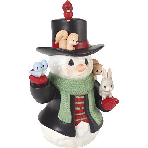 Precious Moments" Christmas Cheer for All Snowman Figurine,