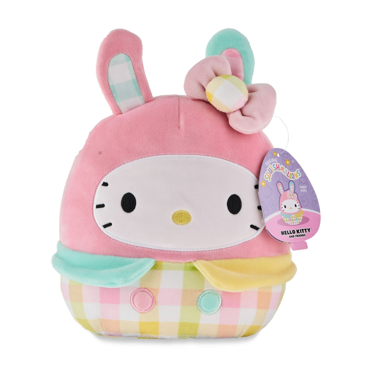 Squishmallows Sanrio Easter Bunny Hello Kitty 8"