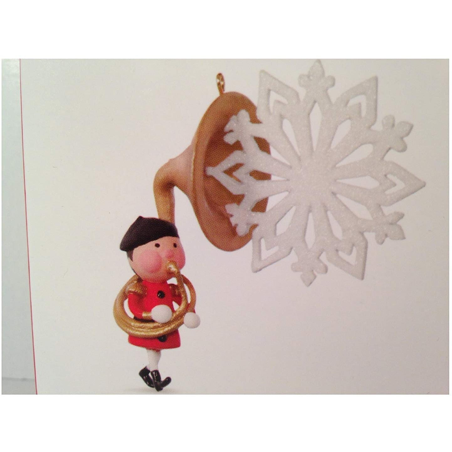 Sweet Toot Tuba Christmas Soldier and Snowflake 2016 Hallmark Keepsake Ornament Club