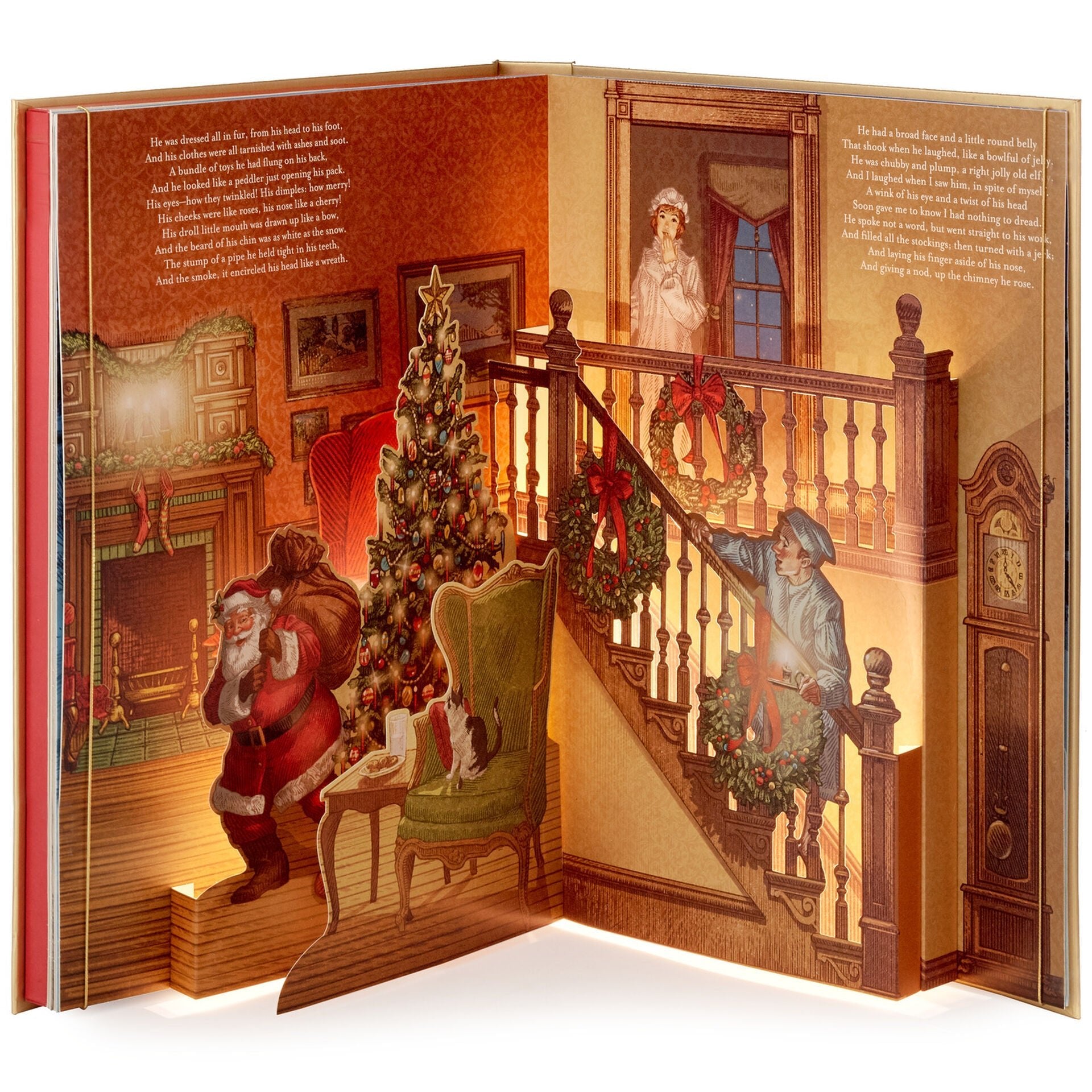 The Night Before Christmas Pop - Up Book With Light and Sound