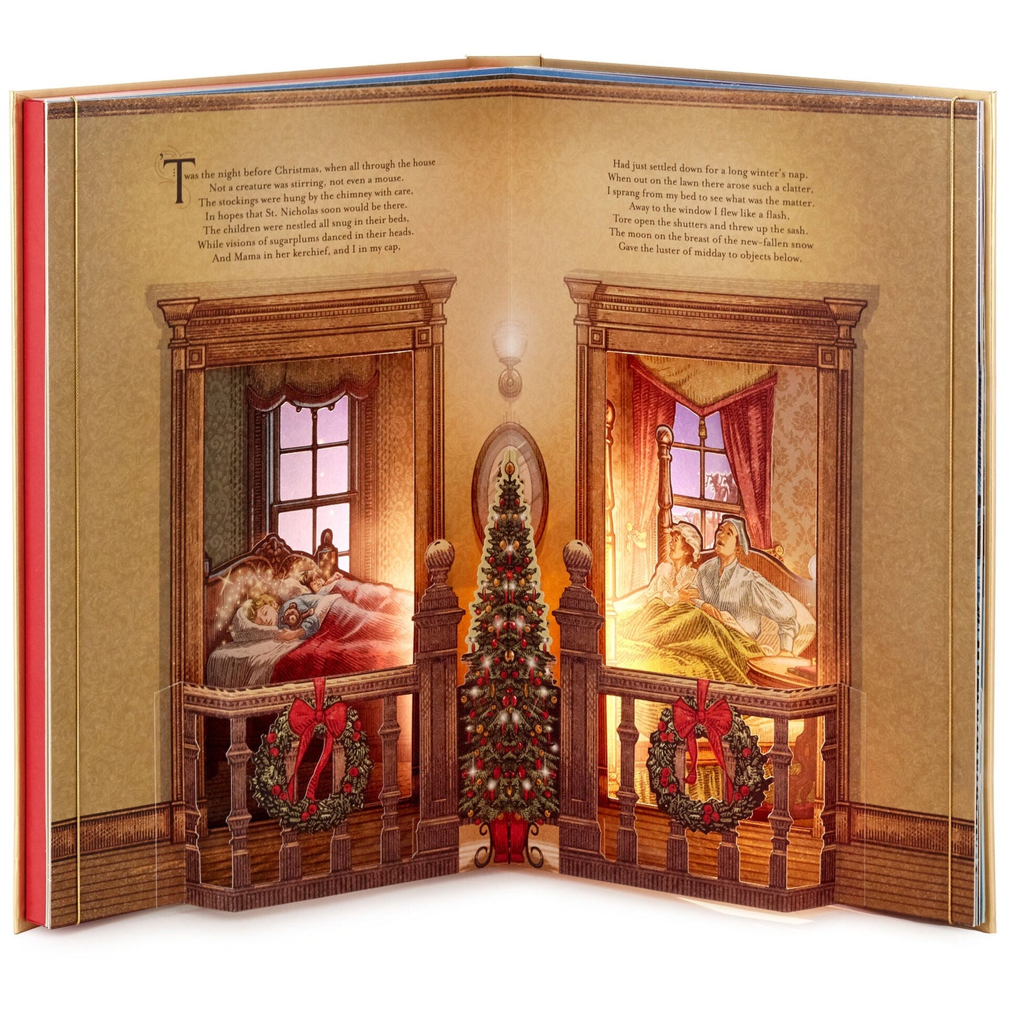 The Night Before Christmas Pop - Up Book With Light and Sound