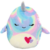 Squishmallows Valentine Squad Ter the Narwhal 8"