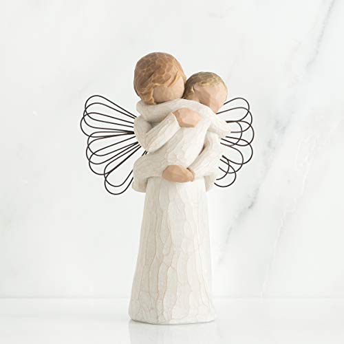 Willow Tree Angel's Embrace, Sculpted Hand - Painted Figure