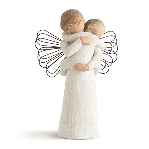 Willow Tree Angel's Embrace, Sculpted Hand - Painted Figure