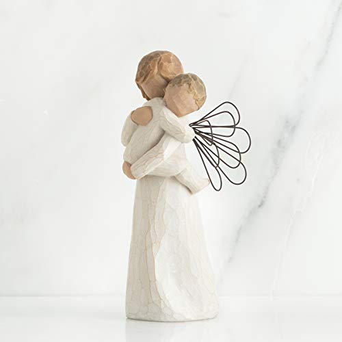 Willow Tree Angel's Embrace, Sculpted Hand - Painted Figure